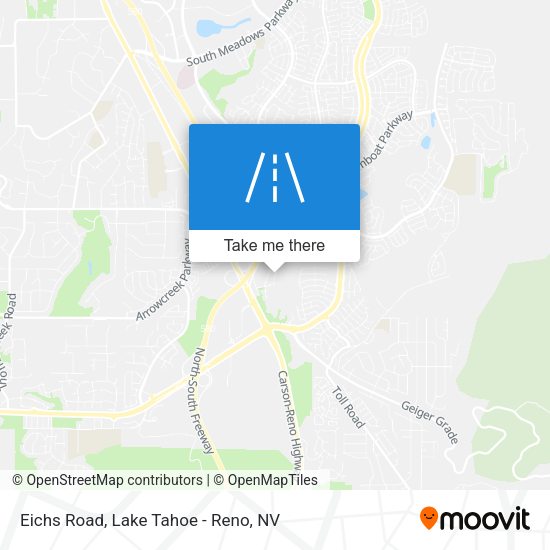 Mapa de Eichs Road