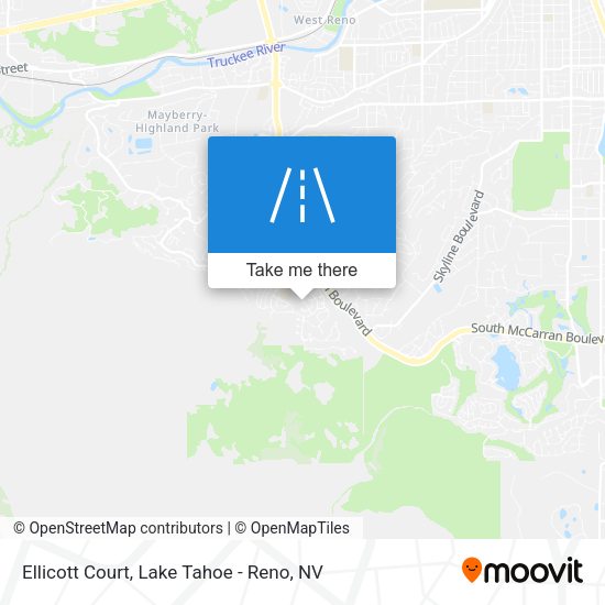 Ellicott Court map