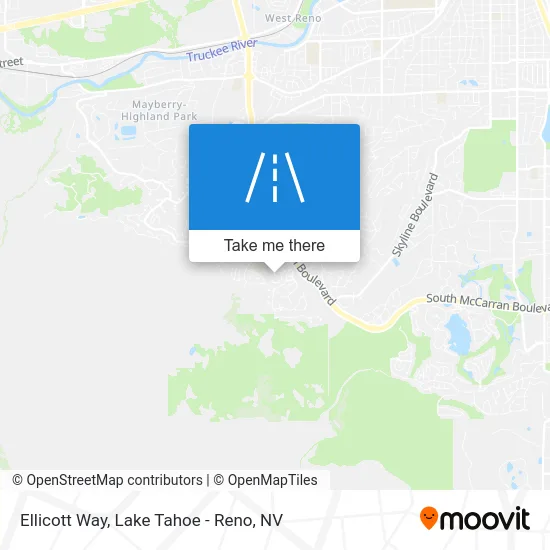 Ellicott Way map