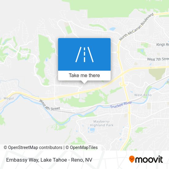 Embassy Way map