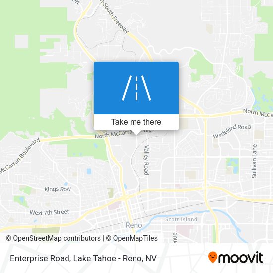 Mapa de Enterprise Road
