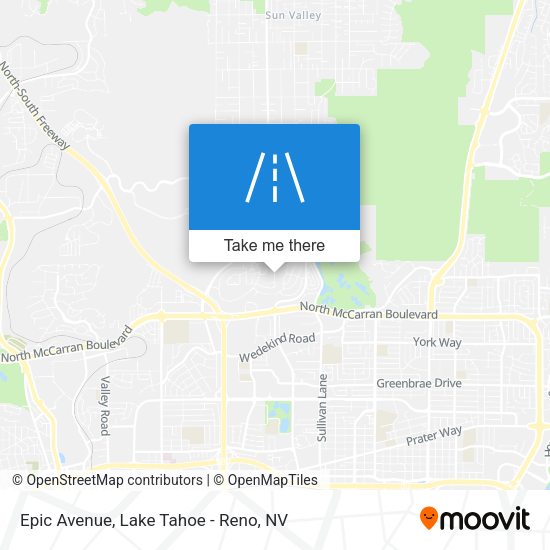 Epic Avenue map