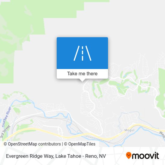 Mapa de Evergreen Ridge Way