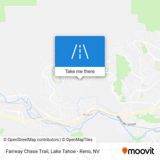 Mapa de Fairway Chase Trail