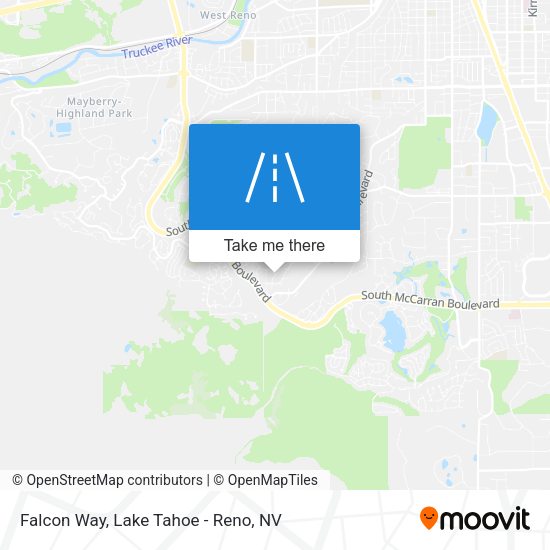 Mapa de Falcon Way