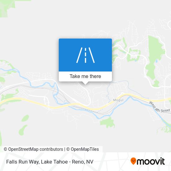 Mapa de Falls Run Way