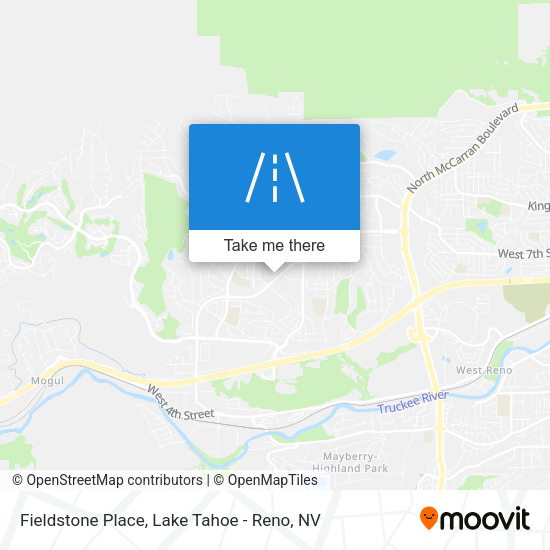 Fieldstone Place map