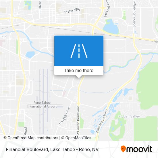 Mapa de Financial Boulevard