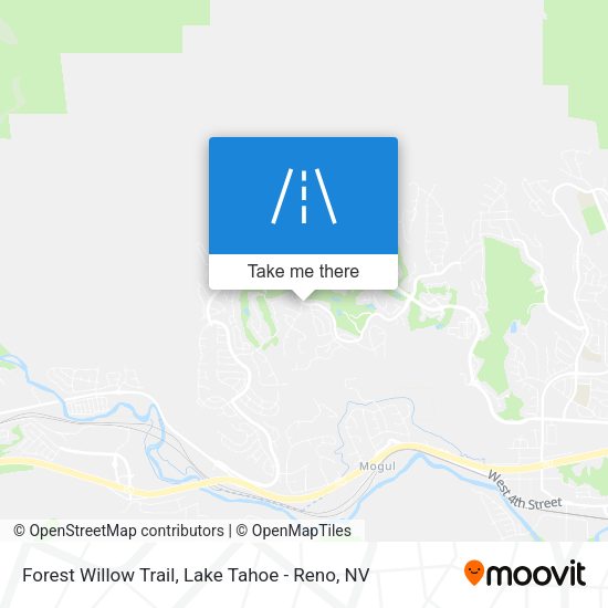 Forest Willow Trail map
