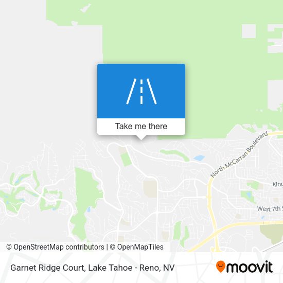 Garnet Ridge Court map