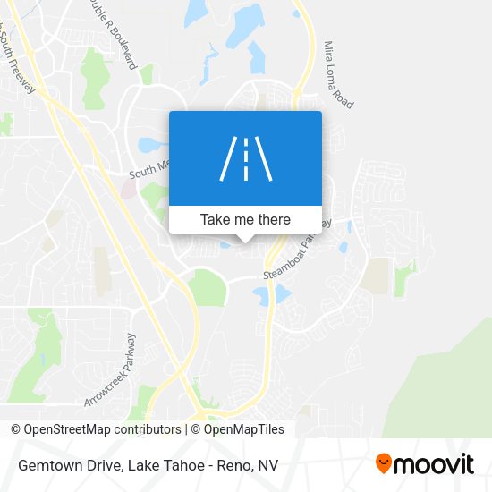 Gemtown Drive map