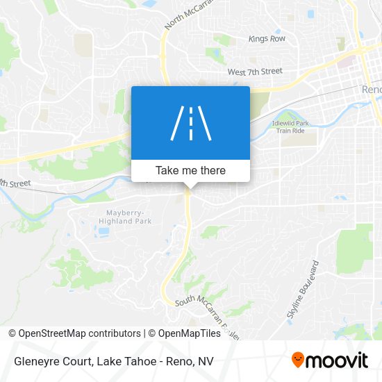 Gleneyre Court map