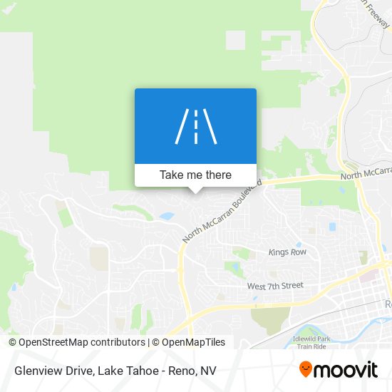 Mapa de Glenview Drive