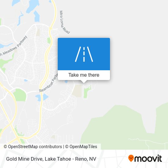 Gold Mine Drive map