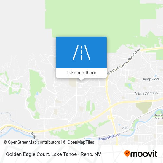 Golden Eagle Court map