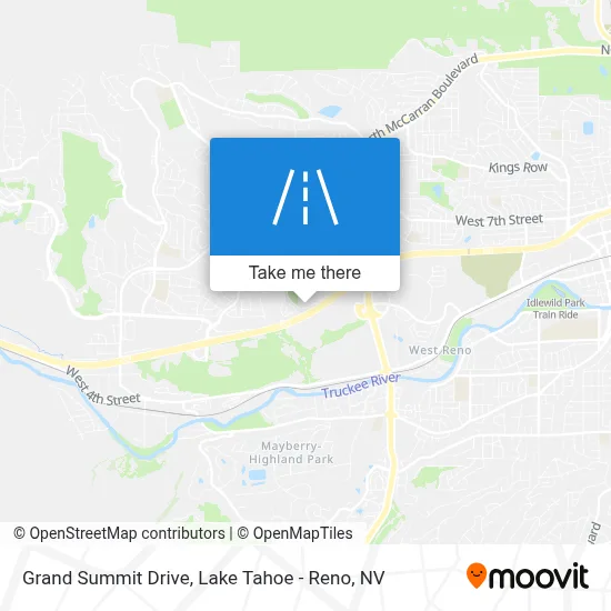 Grand Summit Drive map