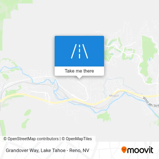 Grandover Way map