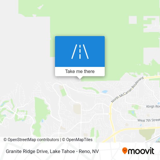 Mapa de Granite Ridge Drive