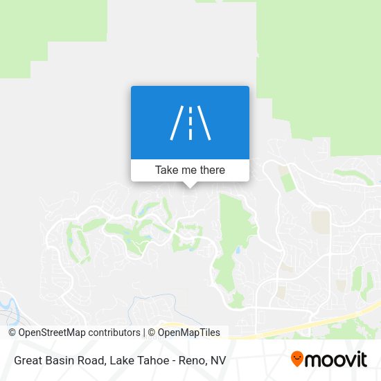 Great Basin Road map