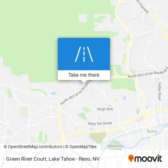 Green River Court map