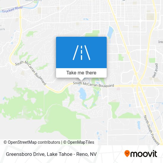 Greensboro Drive map