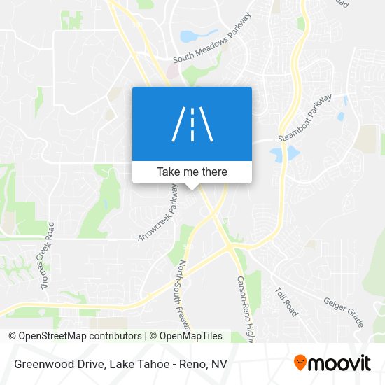 Greenwood Drive map