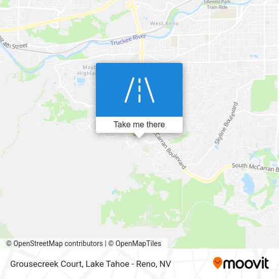 Mapa de Grousecreek Court