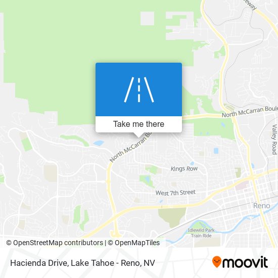 Mapa de Hacienda Drive