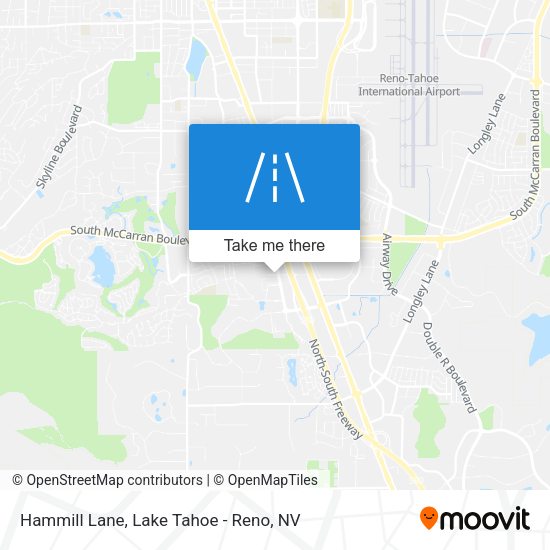 Hammill Lane map