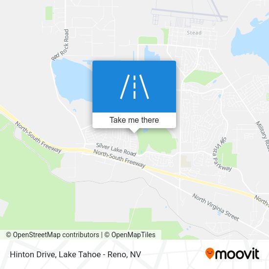 Hinton Drive map