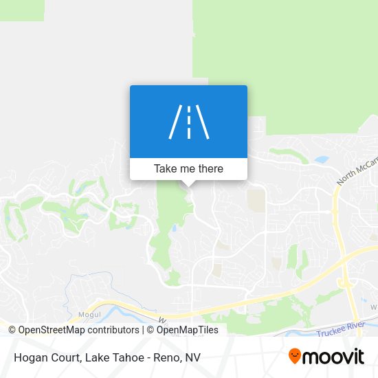 Hogan Court map