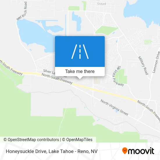 Honeysuckle Drive map