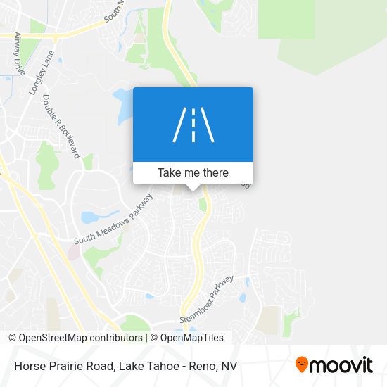 Mapa de Horse Prairie Road