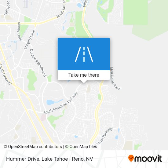 Hummer Drive map