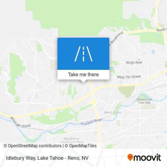 Mapa de Idlebury Way