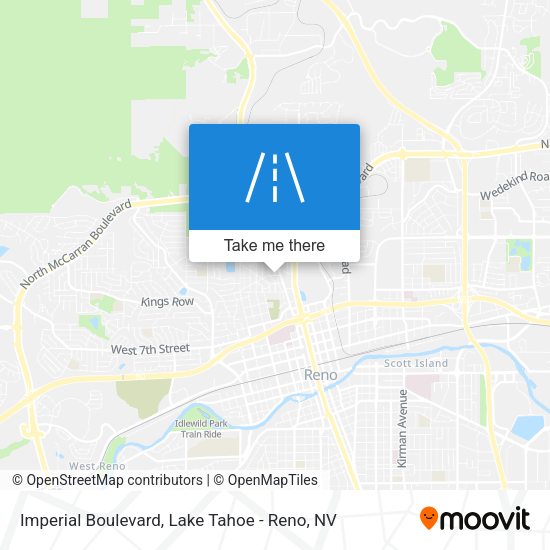 Imperial Boulevard map