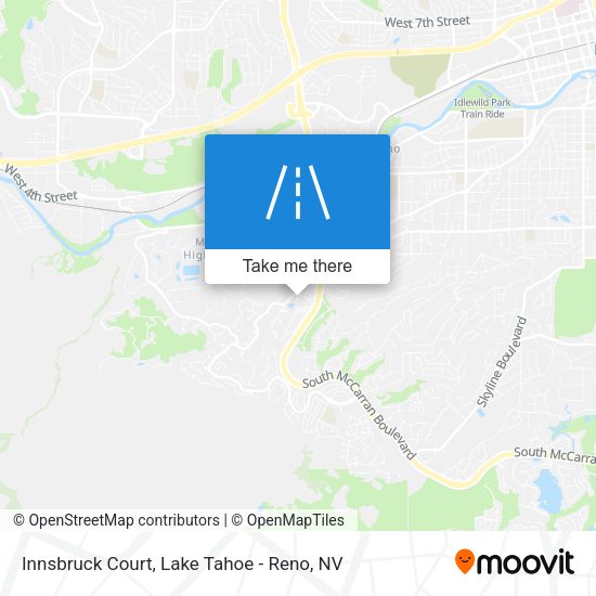 Innsbruck Court map