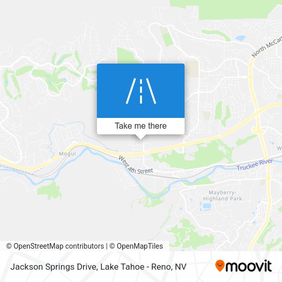 Jackson Springs Drive map