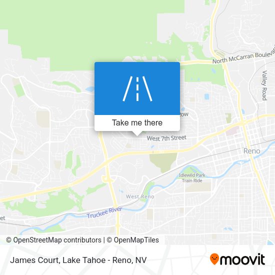 Mapa de James Court