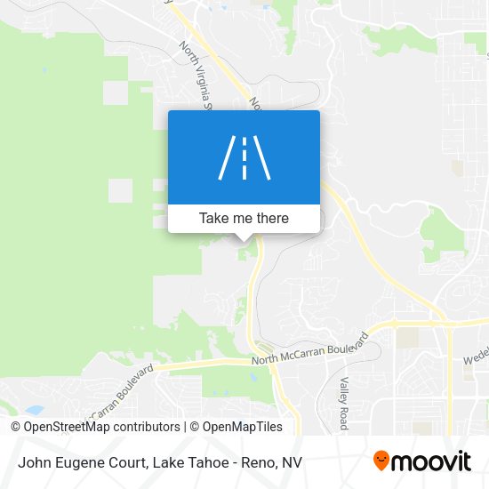 Mapa de John Eugene Court