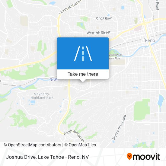 Joshua Drive map