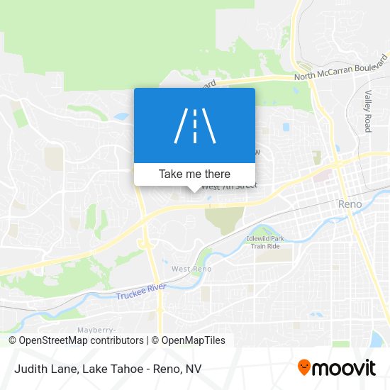 Judith Lane map