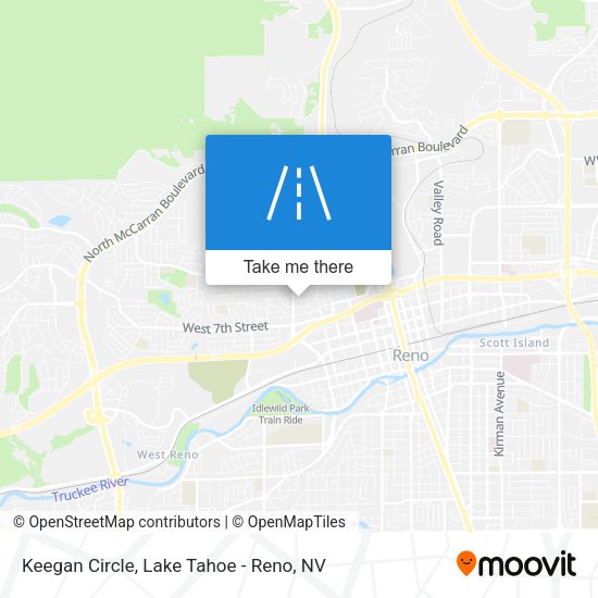 Mapa de Keegan Circle