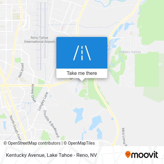 Mapa de Kentucky Avenue