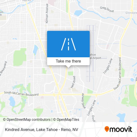 Kindred Avenue map