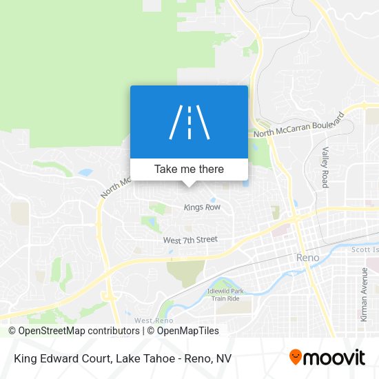 King Edward Court map