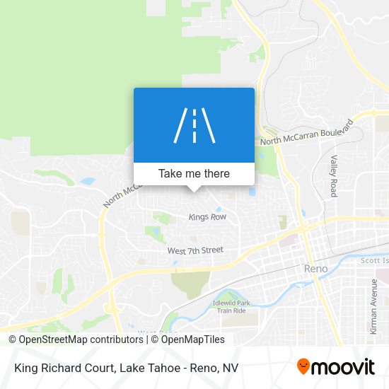 Mapa de King Richard Court
