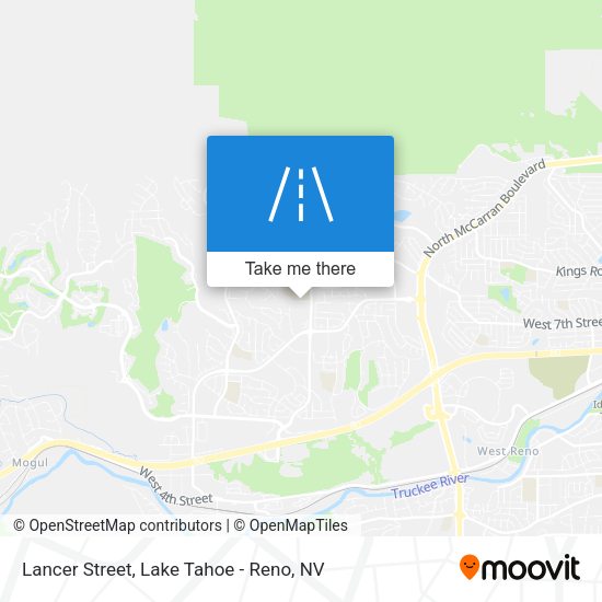 Mapa de Lancer Street