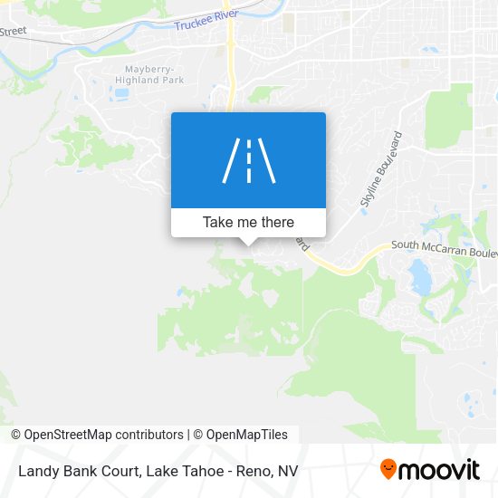 Landy Bank Court map