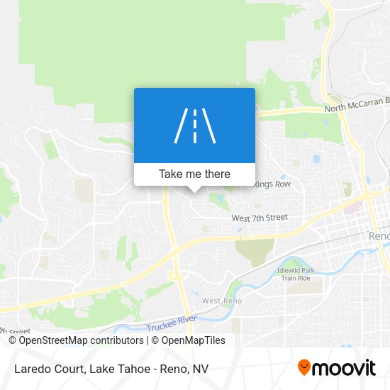 Laredo Court map